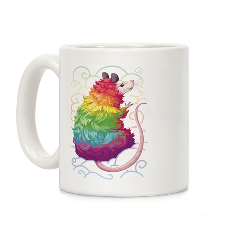 Rainbow Possum Coffee Mug