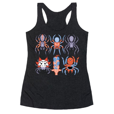 Into the Spiderverse Pattern Racerback Tank Top