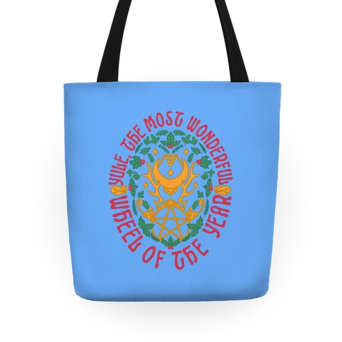 Yule, The Most Wonderful Wheel of The Year Tote