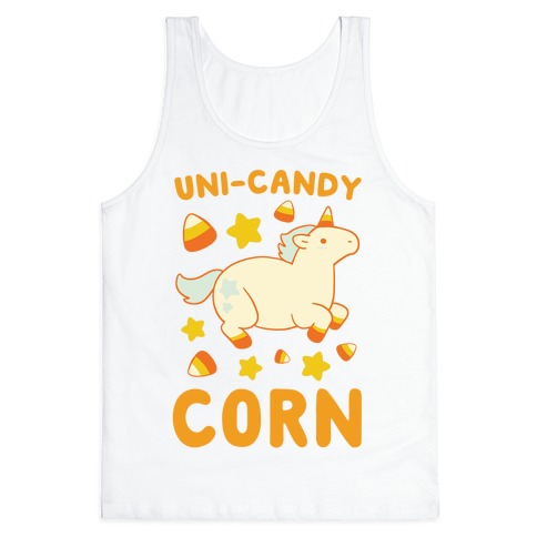 Uni-Candy Corn Tank Top