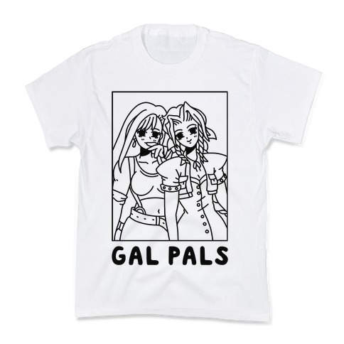 Gal Pals Parody Aeris Tifa Kids T-Shirt
