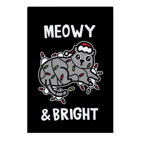 Meowy & Bright Garden Flag