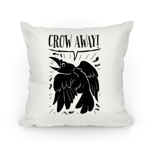 Crow Away Pillow