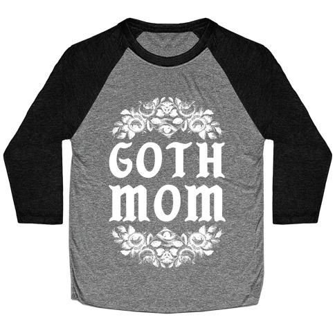 Goth Mom Baseball Tee