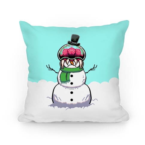 Metroid Snowman Pillow