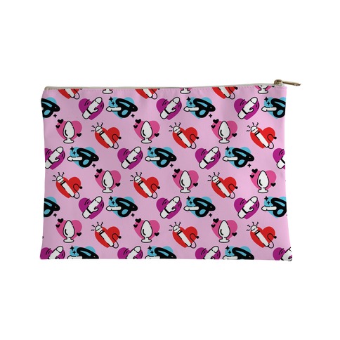 Good Vibrations Love Toy Pattern Accessory Bag