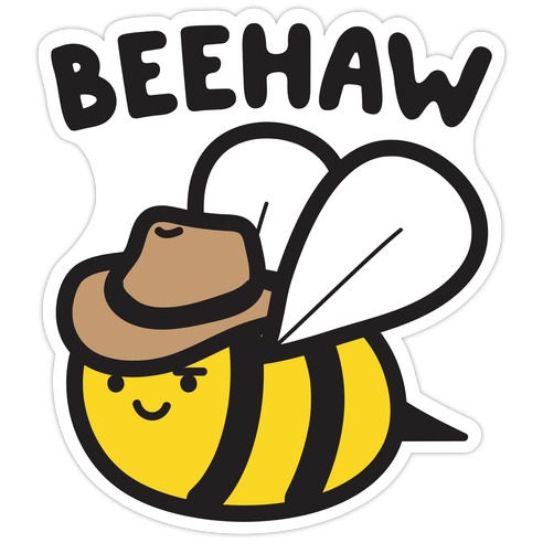 bee with cowboy hat