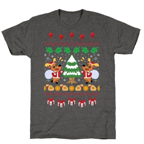 Jingle Animal Crossing Ugly Sweater T-Shirt