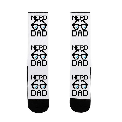 Nerd Dad Sock