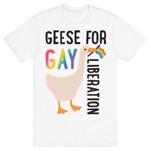 Geese For Gay Liberation T-Shirt
