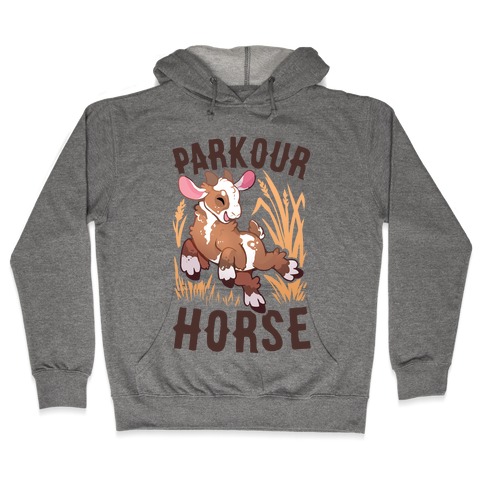 Parkour Horse Hooded Sweatshirt