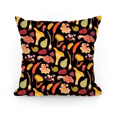 Forage Foral Pattern Pillow