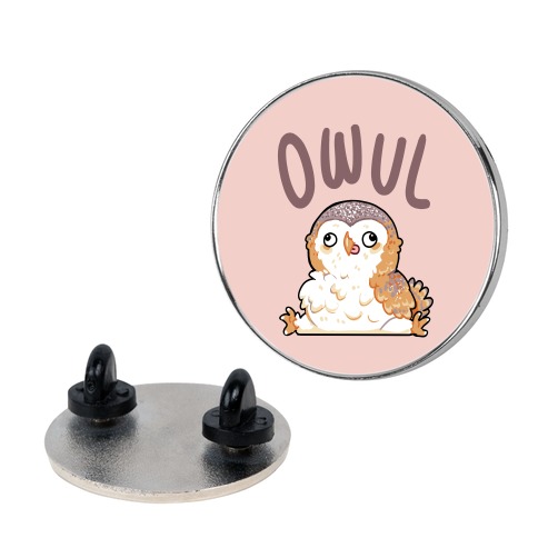 Derpy Owl Owul Pin
