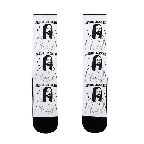Jesus Jacked Sock
