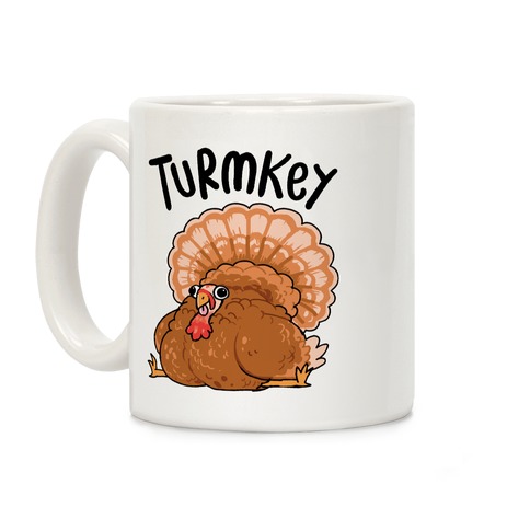 Turmkey Derpy Turkey Coffee Mug