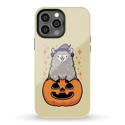 Cute Halloween Alpaca Phone Case