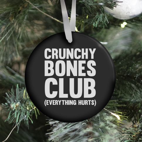 Crunchy Bones Club Ornament