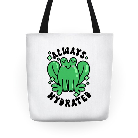 Always Hydrated Frog Tote