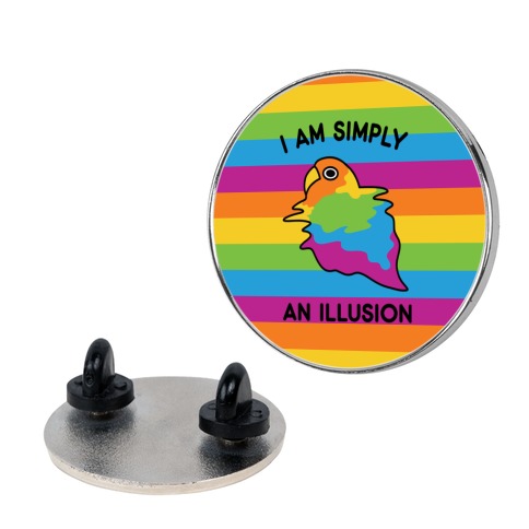 Bird Illusion Pin