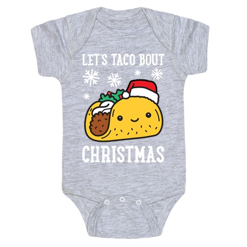 Let's Taco Bout Christmas Baby One-Piece