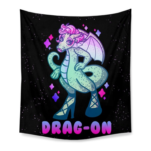 Drag-On Drag Queen Tapestry