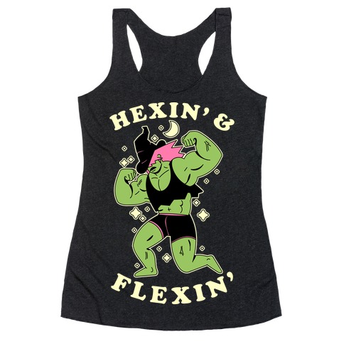 Hexing & Flexing Racerback Tank Top