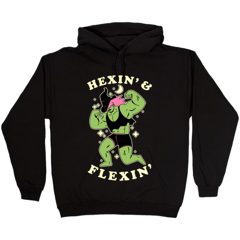 Hexing & Flexing Hooded Sweatshirt