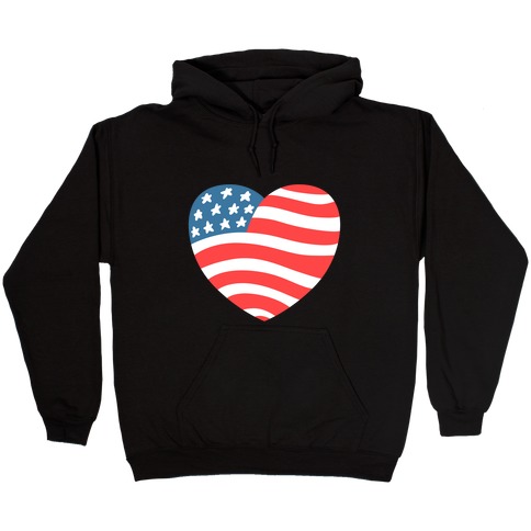 American Heart Hooded Sweatshirt