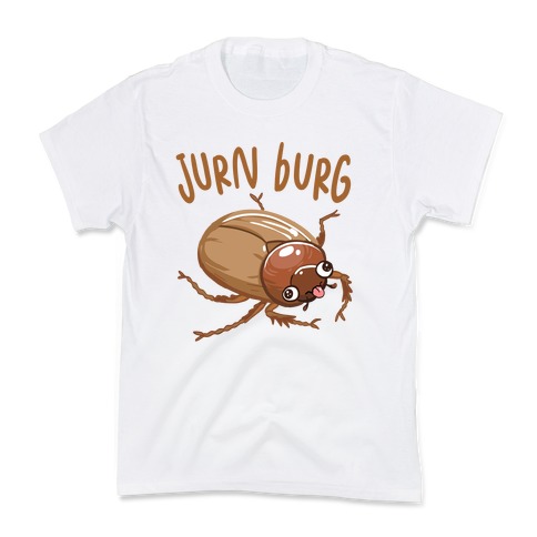 Jurn Burg Derpy June Bug Kids T-Shirt
