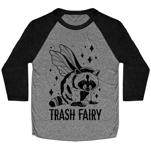 Trash Fairy Baseball Tee