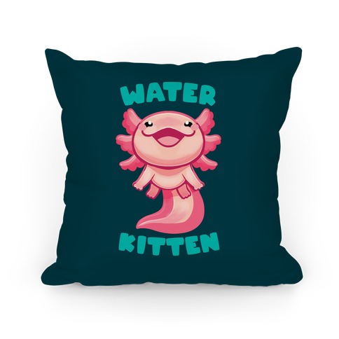 Water Kitten Pillow