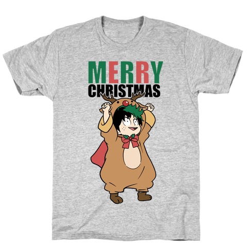 Deku Reindeer Christmas Parody T-Shirt