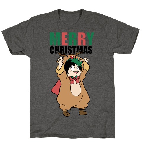 Deku Reindeer Christmas Parody T-Shirt