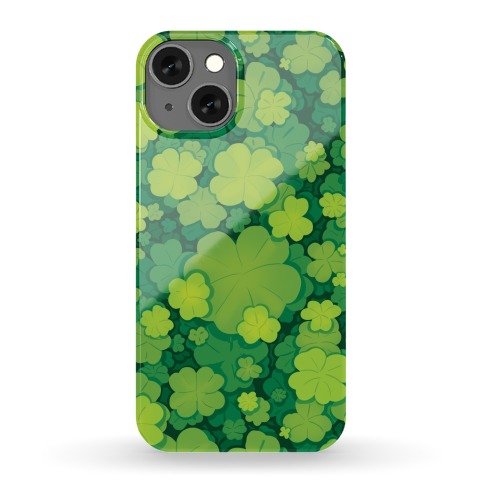 Clover Patch Pattern Phone Case