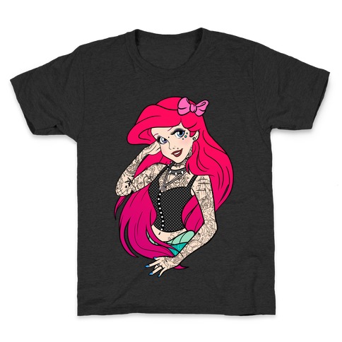 Punk Ariel Parody Kids T-Shirt