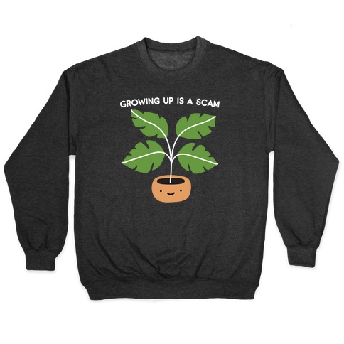 Growing Up Is A Scam Pullover