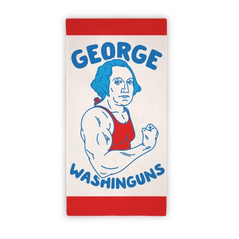 George Washinguns Beach Towel