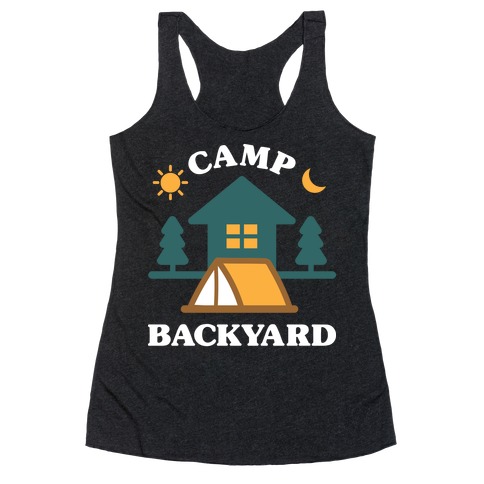 Camp Backyard Racerback Tank Top