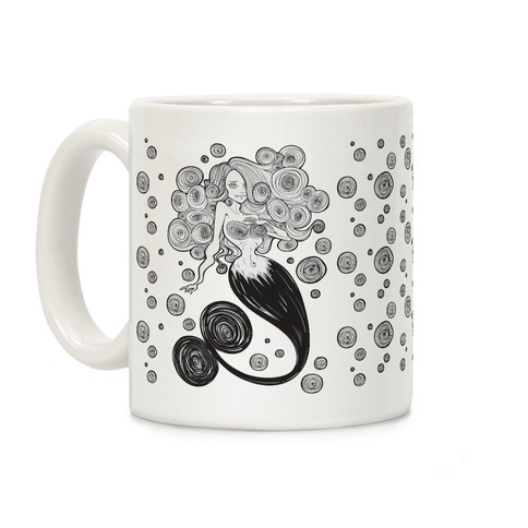 Spirals Mermaid Parody Coffee Mug