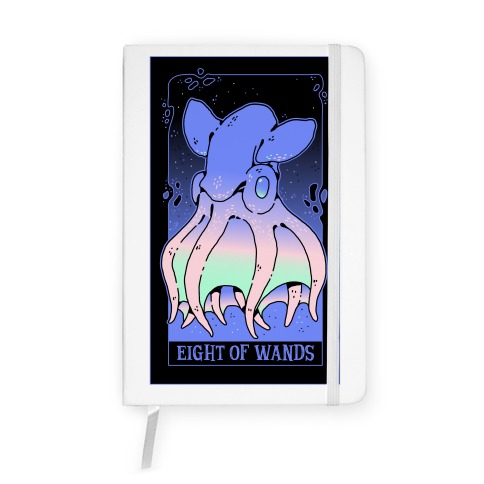 Creepy Cute Tarots: Eight of Wands Notebook