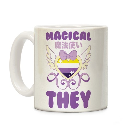 Magical They - Non-binary Pride Coffee Mug