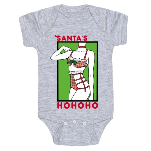 Santa's HoHoHo Baby One-Piece