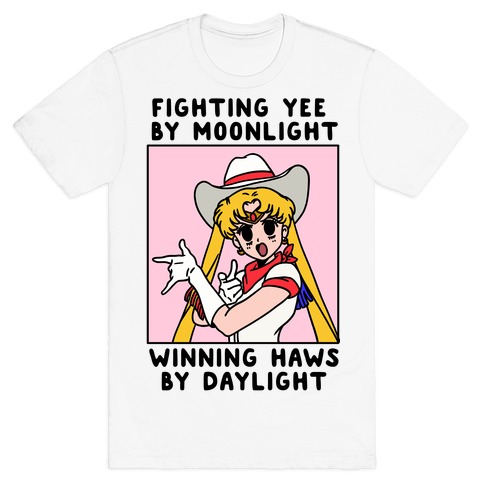 Fighting Yee By Moonlight Winning Haws By Daylight T-Shirt