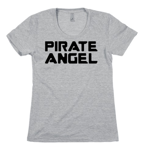 Pirate Angel Parody Womens T-Shirt