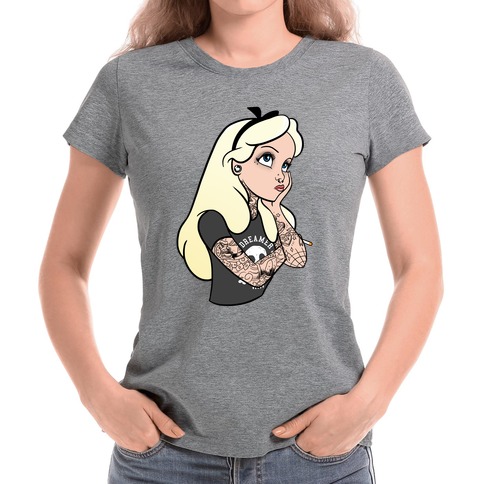 Punk Alice Parody Casual Tote