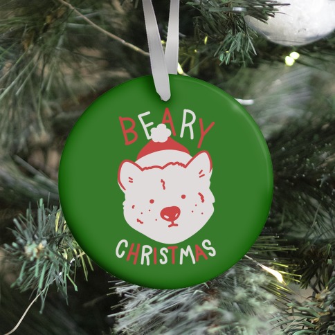 Beary Christmas Ornament