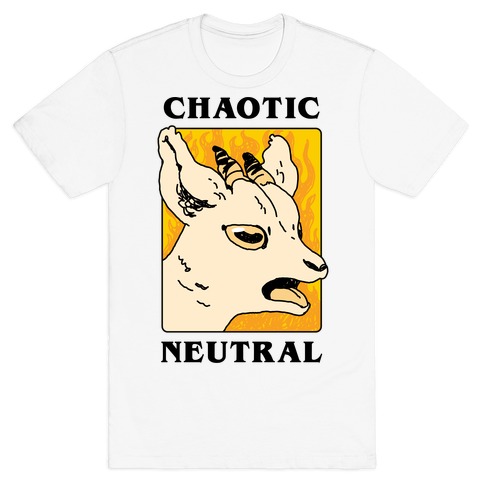 Chaotic Neutral Goat T-Shirt