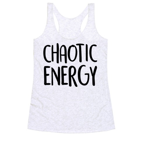 Chaotic Energy Racerback Tank Top
