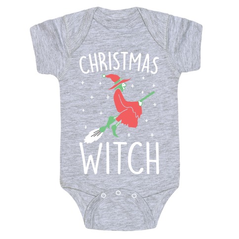 Christmas Witch Baby One-Piece