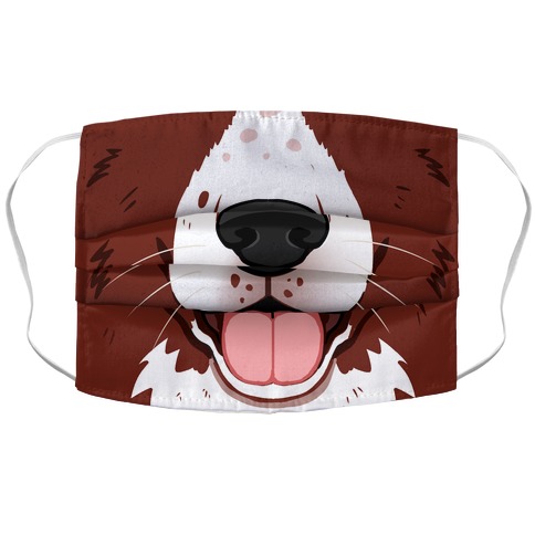 English Springer Spaniel Accordion Face Mask